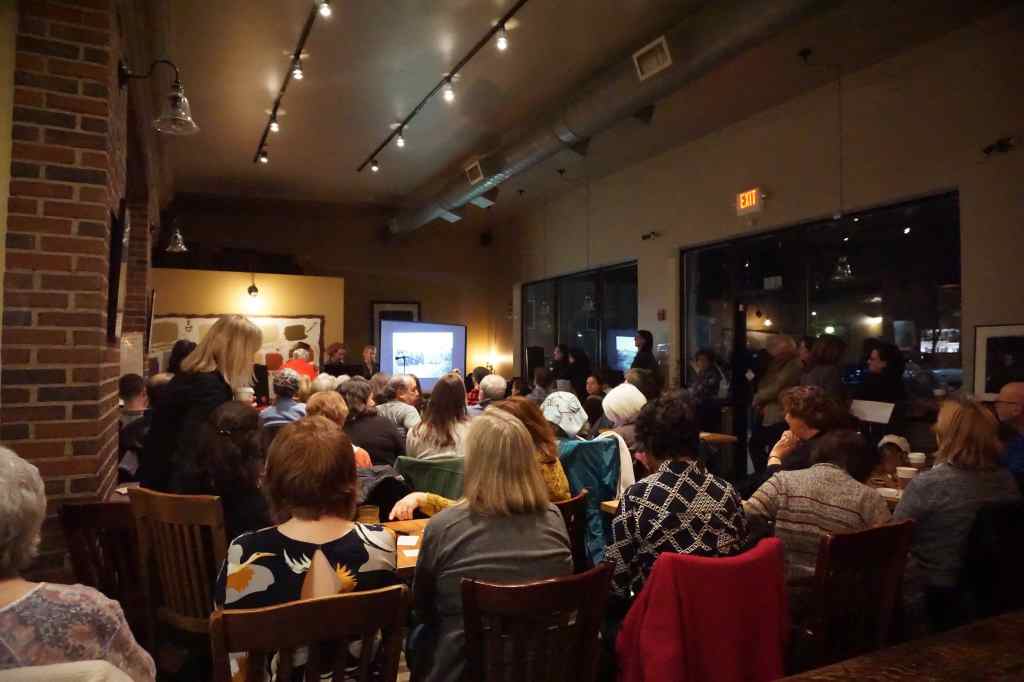 Full house at Kickstand Café